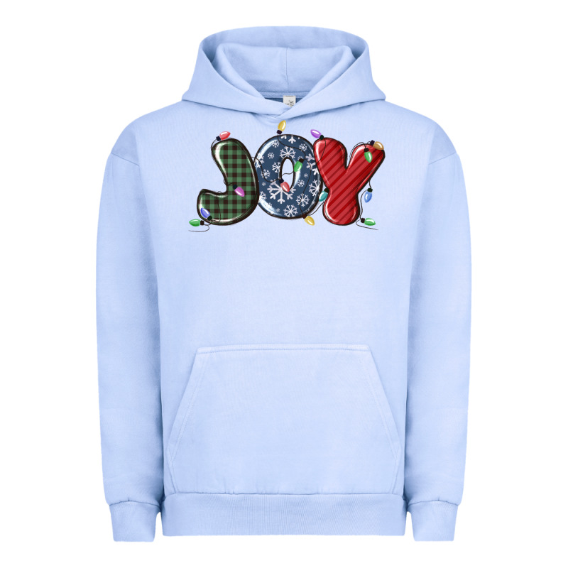 Joy Christmas Lights Urban Hoodie by MaliasSmallBusiness | Teevron