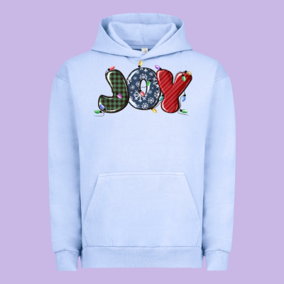 Urban Hoodie joy christmas lights