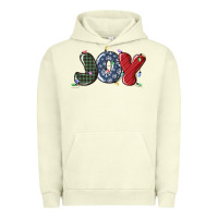 Pigment Pistachio joy christmas lights Urban Hoodie - MaliasSmallBusiness