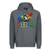 Rock soccer support squad autism Premium Hoodie - Zillion Design Studio