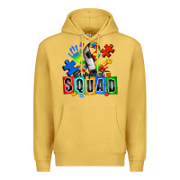Antique Gold soccer support squad autism Premium Hoodie - Zillion Design Studio