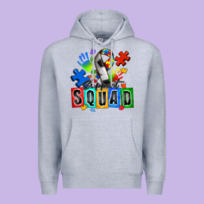 Soccer Support Squad Autism Premium Hoodie Designed By Zillion Design Studio