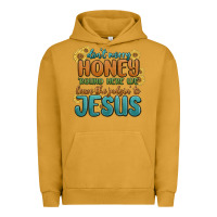 Pigment Peanut Butter don't worry honey 'round here we Urban Hoodie - MaliasSmallBusiness