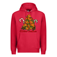 Cardinal Merry Christmas Basketball Premium Hoodie - RanaPortraitStore
