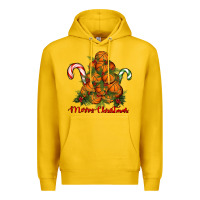 Lemon Merry Christmas Basketball Premium Hoodie - RanaPortraitStore