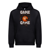 Black game day basketball bal Urban Hoodie - MaliasSmallBusiness