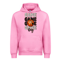 Fuchsia Pink game day basketball bal Urban Hoodie - MaliasSmallBusiness