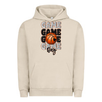 Pigment French Oak game day basketball bal Urban Hoodie - MaliasSmallBusiness