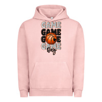 Pigment Salmon game day basketball bal Urban Hoodie - MaliasSmallBusiness