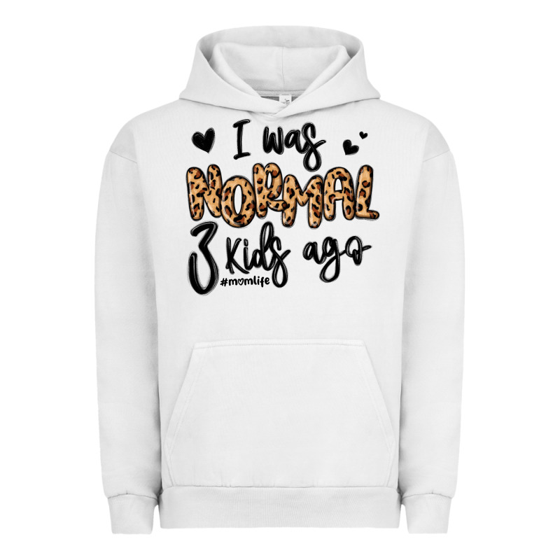 I Was Normal Three Kids Ago Momlife Urban Hoodie by MaliasSmallBusiness | Teevron