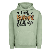 Pigment Oil Green i was normal three kids ago momlife Urban Hoodie - MaliasSmallBusiness