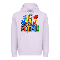 Lilac softball support squad autism Premium Hoodie - Zillion Design Studio