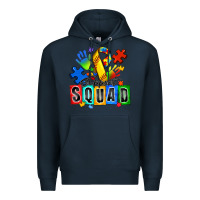 Navy softball support squad autism Premium Hoodie - Zillion Design Studio