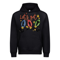 Black let's get lit Urban Hoodie - MaliasSmallBusiness