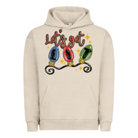 Pigment French Oak let's get lit Urban Hoodie - MaliasSmallBusiness