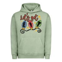 Pigment Oil Green let's get lit Urban Hoodie - MaliasSmallBusiness