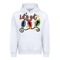 White let's get lit Urban Hoodie - MaliasSmallBusiness
