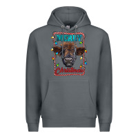 Rock Merry Christmas Calf Premium Hoodie - RanaPortraitStore