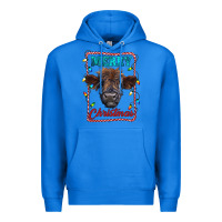 True Royal Merry Christmas Calf Premium Hoodie - RanaPortraitStore