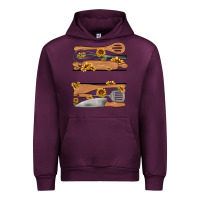 Mauve Wine custom name kitchen tools Urban Hoodie - MaliasSmallBusiness