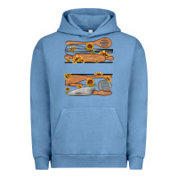 Pigment Pebble Blue custom name kitchen tools Urban Hoodie - MaliasSmallBusiness
