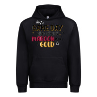 Black on game day we wear maroon and gold Urban Hoodie - MaliasSmallBusiness