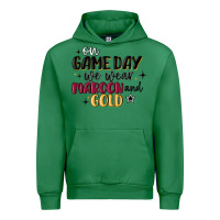 Emerald on game day we wear maroon and gold Urban Hoodie - MaliasSmallBusiness