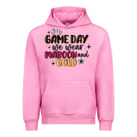 Fuchsia Pink on game day we wear maroon and gold Urban Hoodie - MaliasSmallBusiness