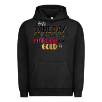 Pigment Black on game day we wear maroon and gold Urban Hoodie - MaliasSmallBusiness