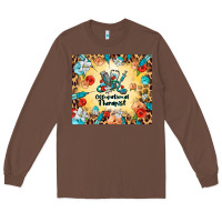 Chestnut occupational therapist Long Sleeve Tee - BarkalooDesign