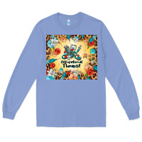 Colony Blue occupational therapist Long Sleeve Tee - BarkalooDesign