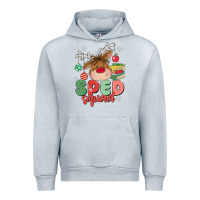 Heather Grey sped squad Urban Hoodie - MaliasSmallBusiness