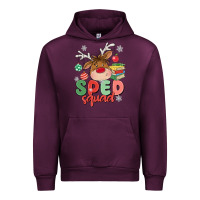 Mauve Wine sped squad Urban Hoodie - MaliasSmallBusiness