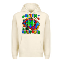 Tofu autism is his superpower ripped Premium Hoodie - Zillion Design Studio
