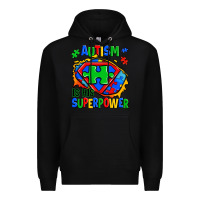 Black autism is his superpower ripped Premium Hoodie - Zillion Design Studio