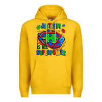 Lemon autism is his superpower ripped Premium Hoodie - Zillion Design Studio