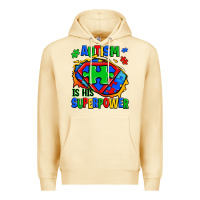 Pina Colada autism is his superpower ripped Premium Hoodie - Zillion Design Studio