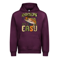 Mauve Wine hookin' ain't easy Urban Hoodie - MaliasSmallBusiness