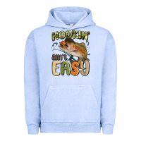 Pigment Grape Ice hookin' ain't easy Urban Hoodie - MaliasSmallBusiness