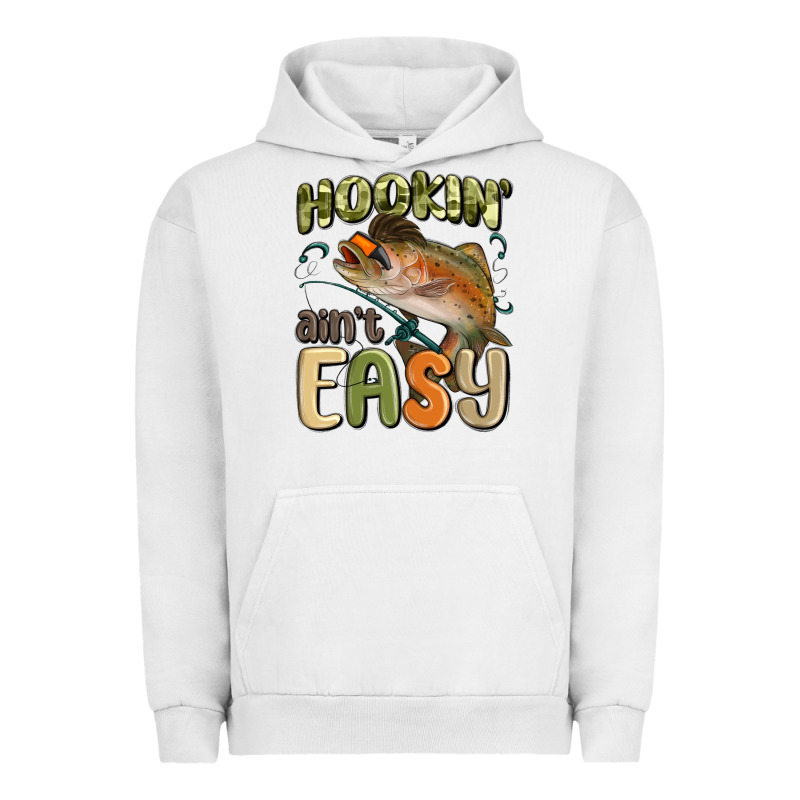 Hookin' Ain't Easy Urban Hoodie by MaliasSmallBusiness | Teevron