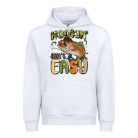 White hookin' ain't easy Urban Hoodie - MaliasSmallBusiness