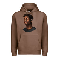Chestnut afro man Premium Hoodie - texasbilliewilder