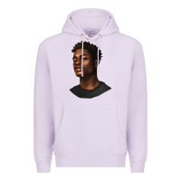 Lilac afro man Premium Hoodie - texasbilliewilder