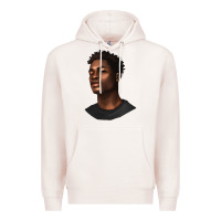 Pale Pink afro man Premium Hoodie - texasbilliewilder