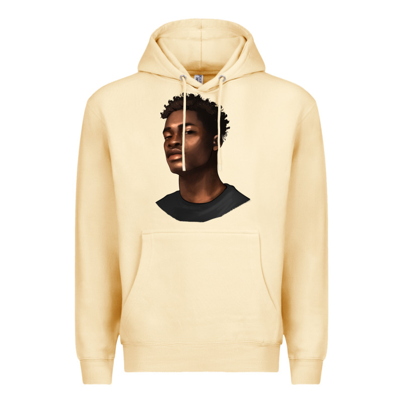 Afro Man Premium Hoodie by texasbilliewilder | Teevron