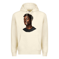 Sandshell afro man Premium Hoodie - texasbilliewilder