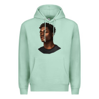 Seafoam afro man Premium Hoodie - texasbilliewilder