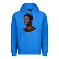 True Royal afro man Premium Hoodie - texasbilliewilder
