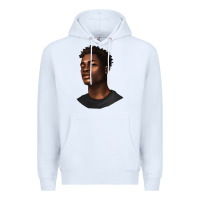 White afro man Premium Hoodie - texasbilliewilder