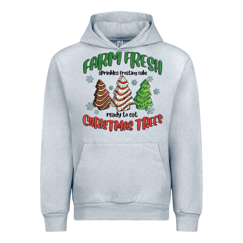 Farm Fresh Christmas Trees Urban Hoodie by MaliasSmallBusiness | Teevron